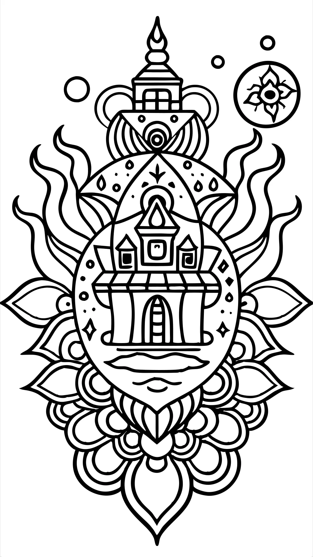 psychedelic coloring pages